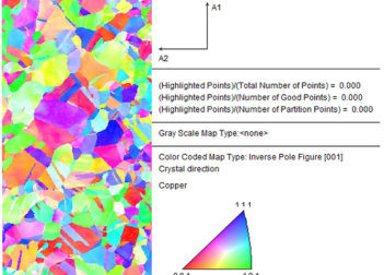 IPF Map(EBSD分析)